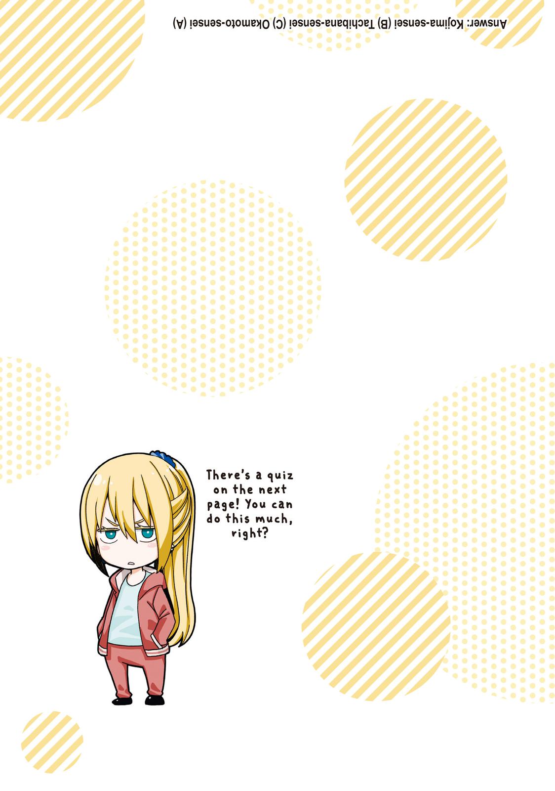 Why are you here Sensei!? Chapter 110.5 page 30 - Chapter 110.5
