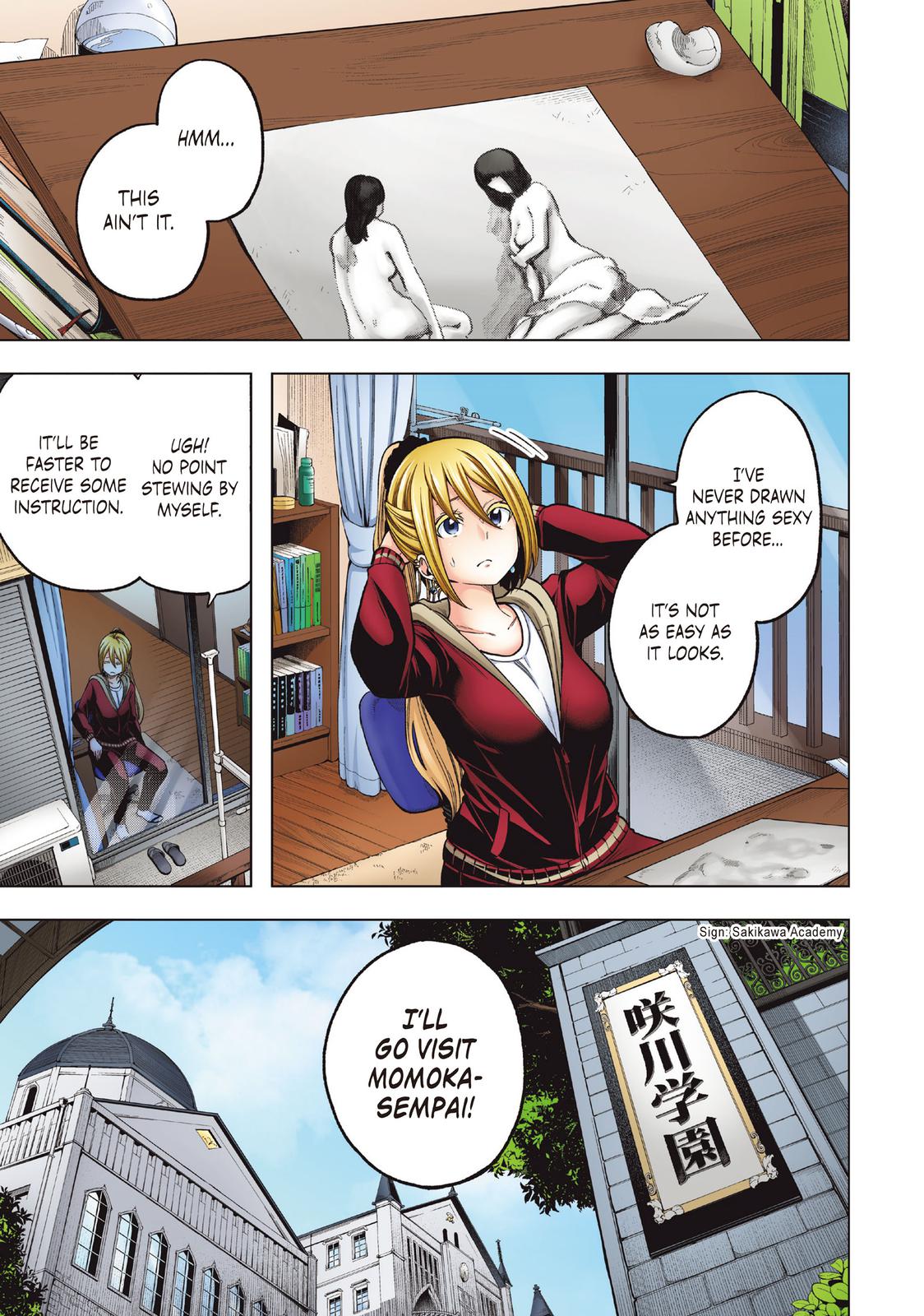 Why are you here Sensei!? Chapter 110.5 page 5 - Chapter 110.5