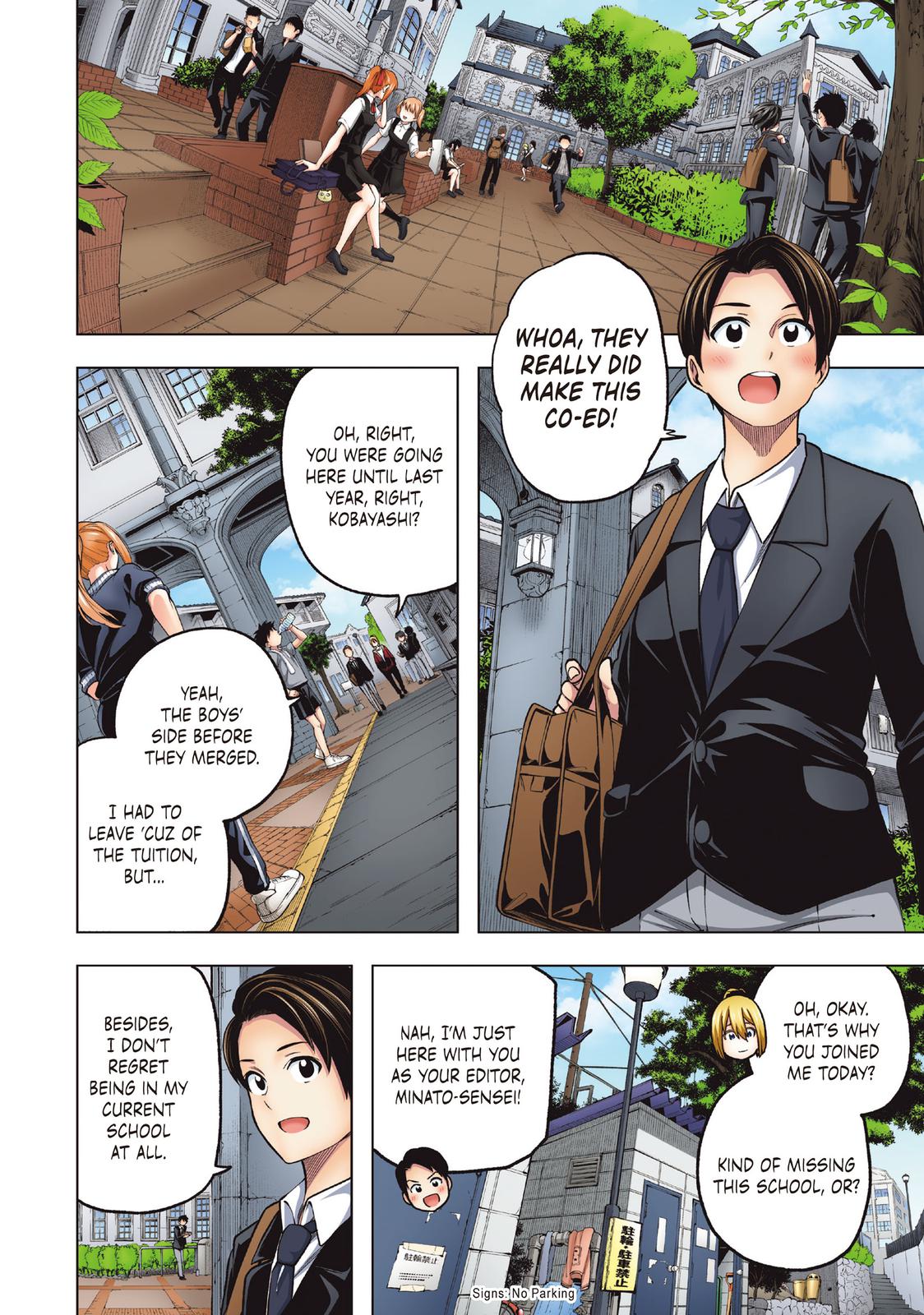 Why are you here Sensei!? Chapter 110.5 page 6 - Chapter 110.5