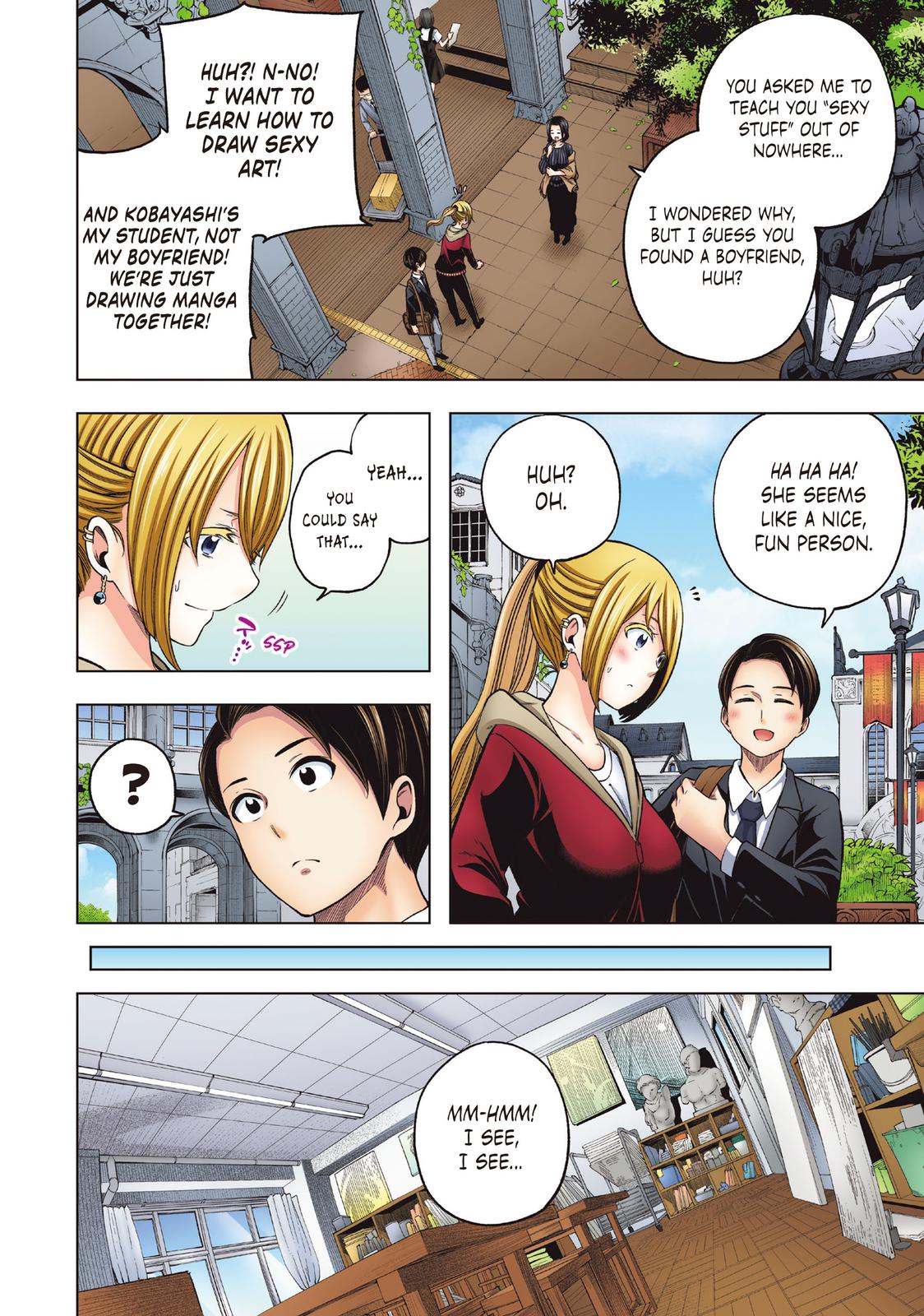 Why are you here Sensei!? Chapter 110.5 page 8 - Chapter 110.5