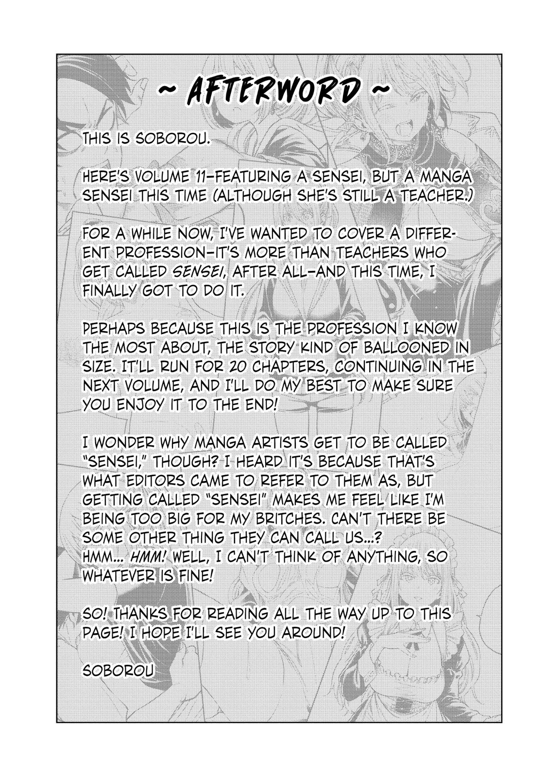 Why are you here Sensei!? Chapter 110 page 17 - Chapter 110