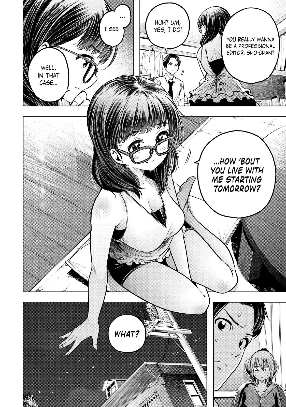 Why are you here Sensei!? Chapter 110 page 8 - Chapter 110