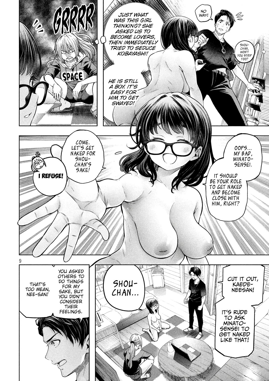 Why are you here Sensei!? Chapter 111 page 10 - Chapter 111: Hesitating through our FIRST TIME