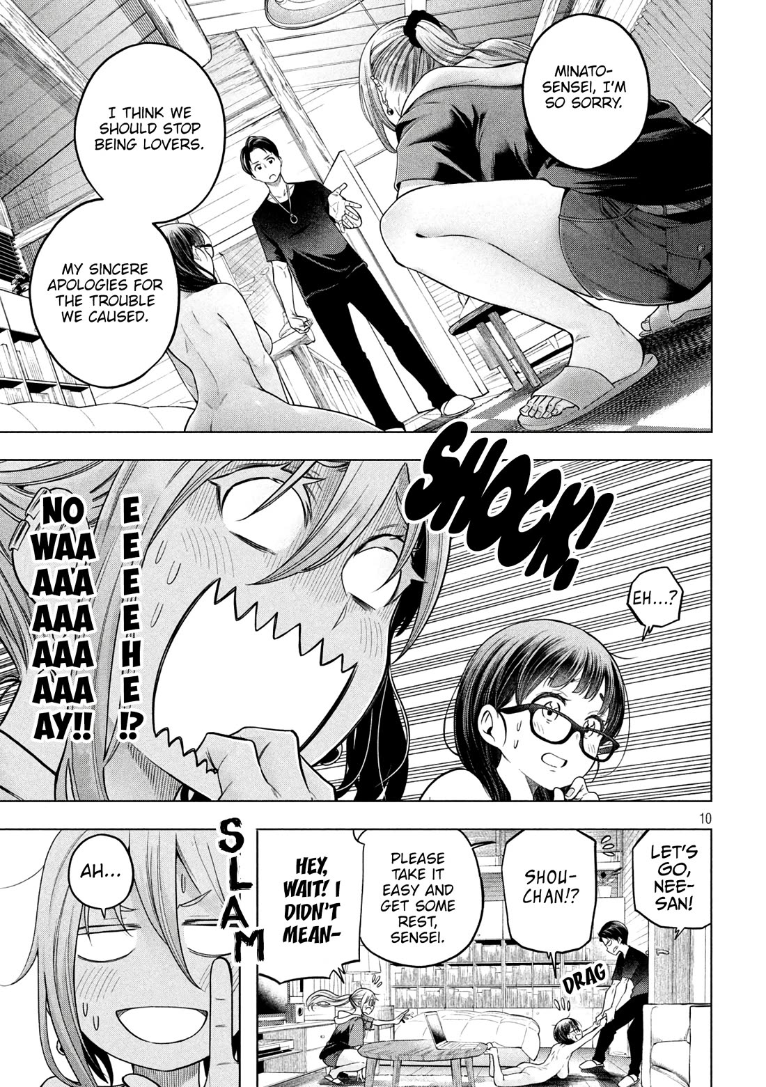 Why are you here Sensei!? Chapter 111 page 11 - Chapter 111: Hesitating through our FIRST TIME