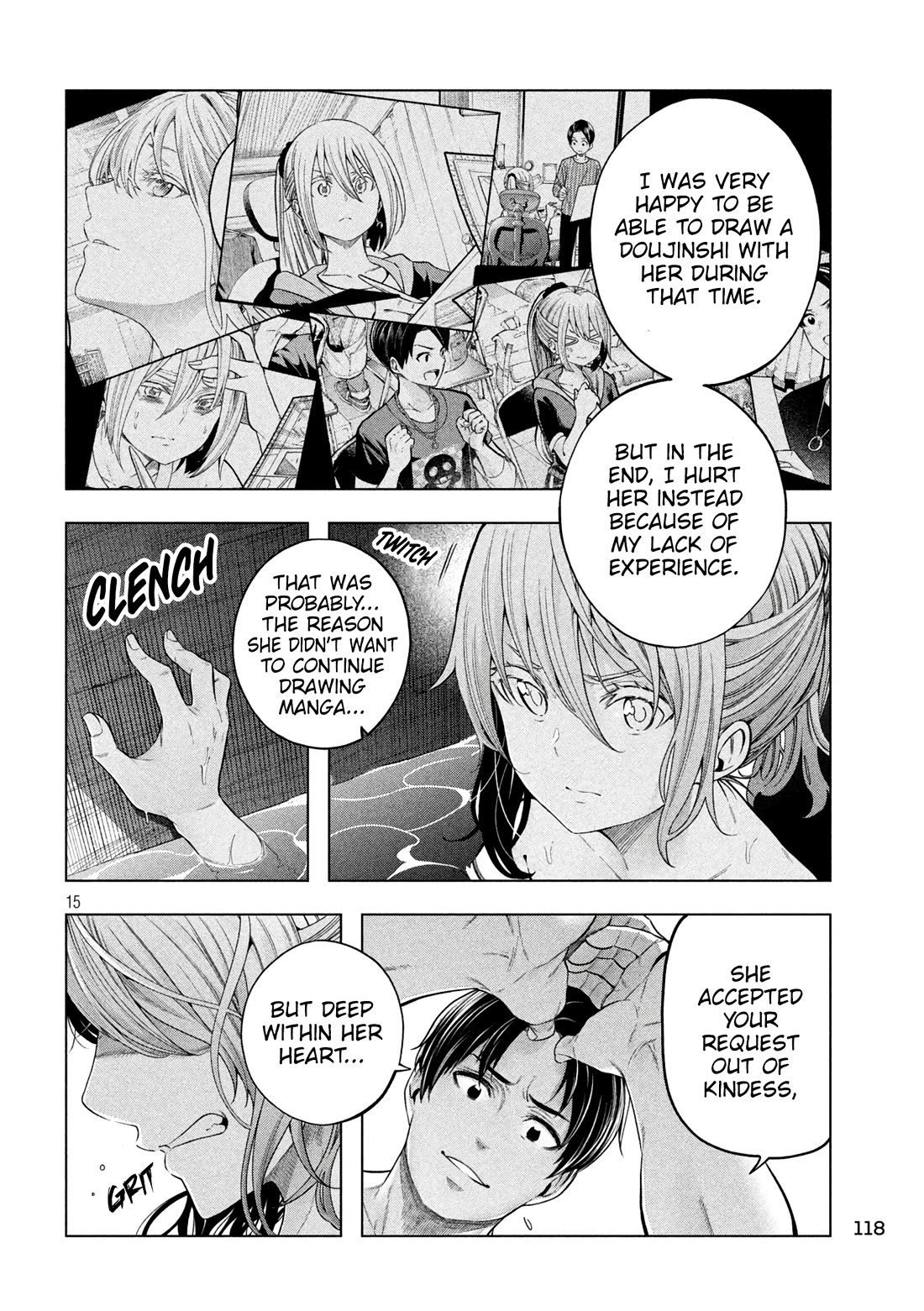 Why are you here Sensei!? Chapter 111 page 16 - Chapter 111: Hesitating through our FIRST TIME