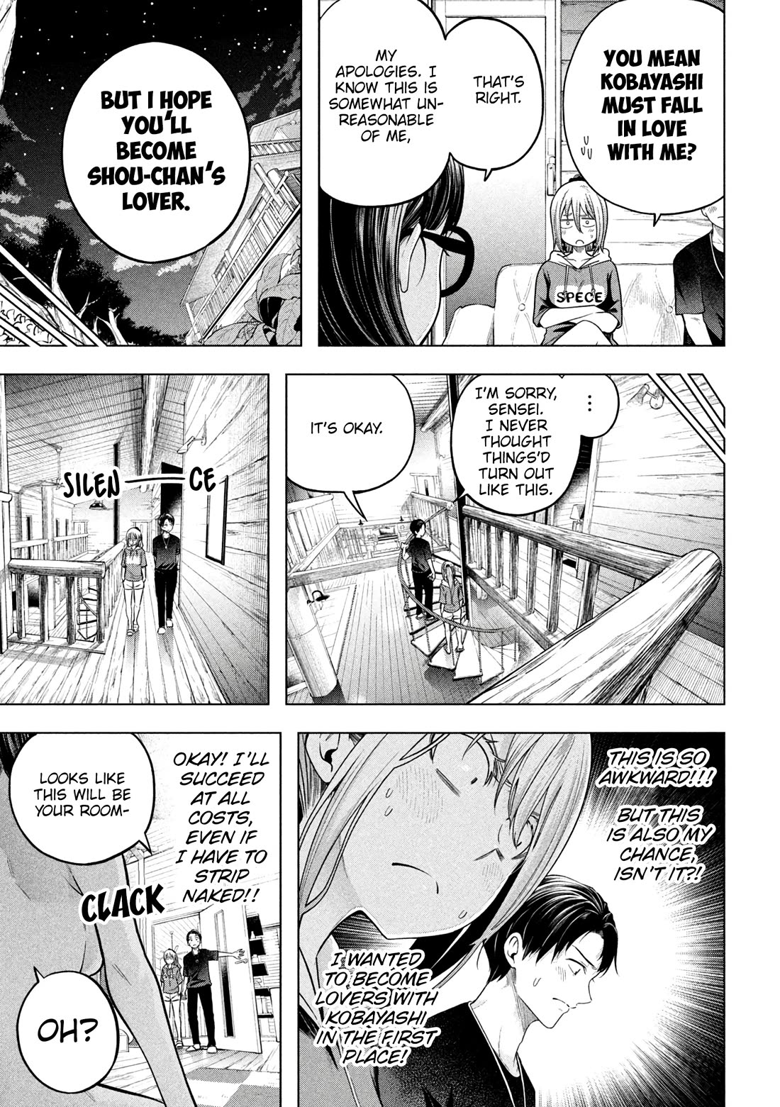 Why are you here Sensei!? Chapter 111 page 7 - Chapter 111: Hesitating through our FIRST TIME