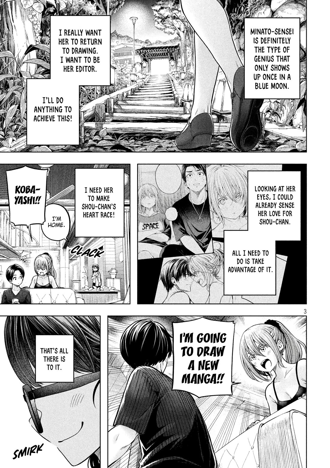 Why are you here Sensei!? Chapter 112 page 4 - Chapter 112: Look at me with that kind of GLANCE