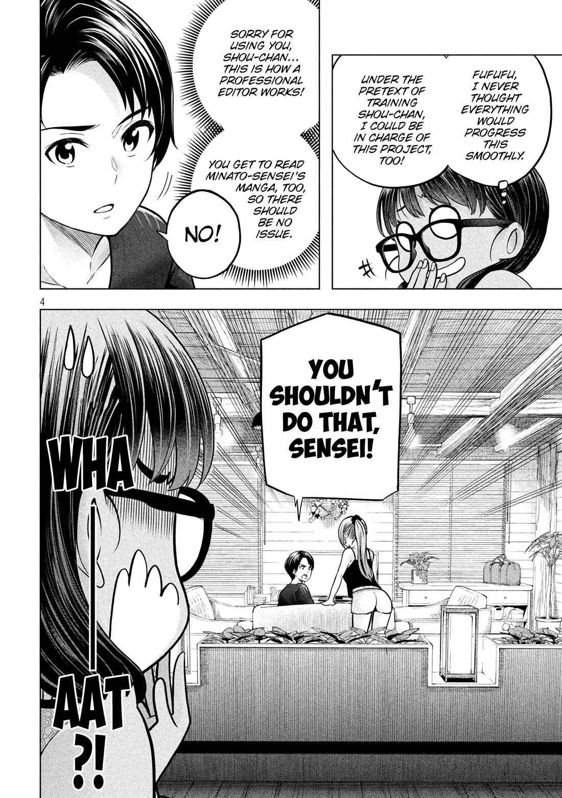 Why are you here Sensei!? Chapter 112 page 5 - Chapter 112: Look at me with that kind of GLANCE