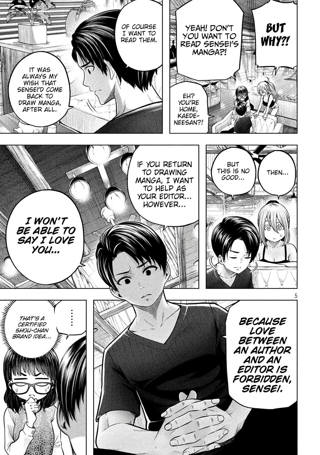 Why are you here Sensei!? Chapter 112 page 6 - Chapter 112: Look at me with that kind of GLANCE