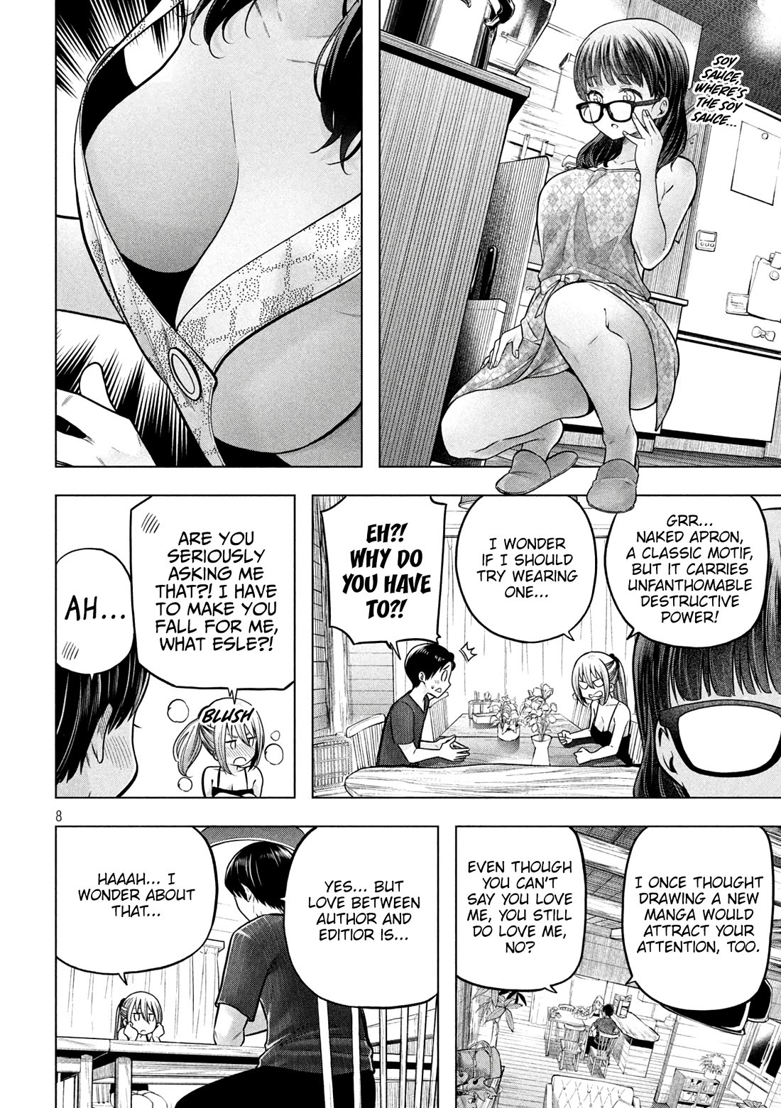 Why are you here Sensei!? Chapter 112 page 9 - Chapter 112: Look at me with that kind of GLANCE
