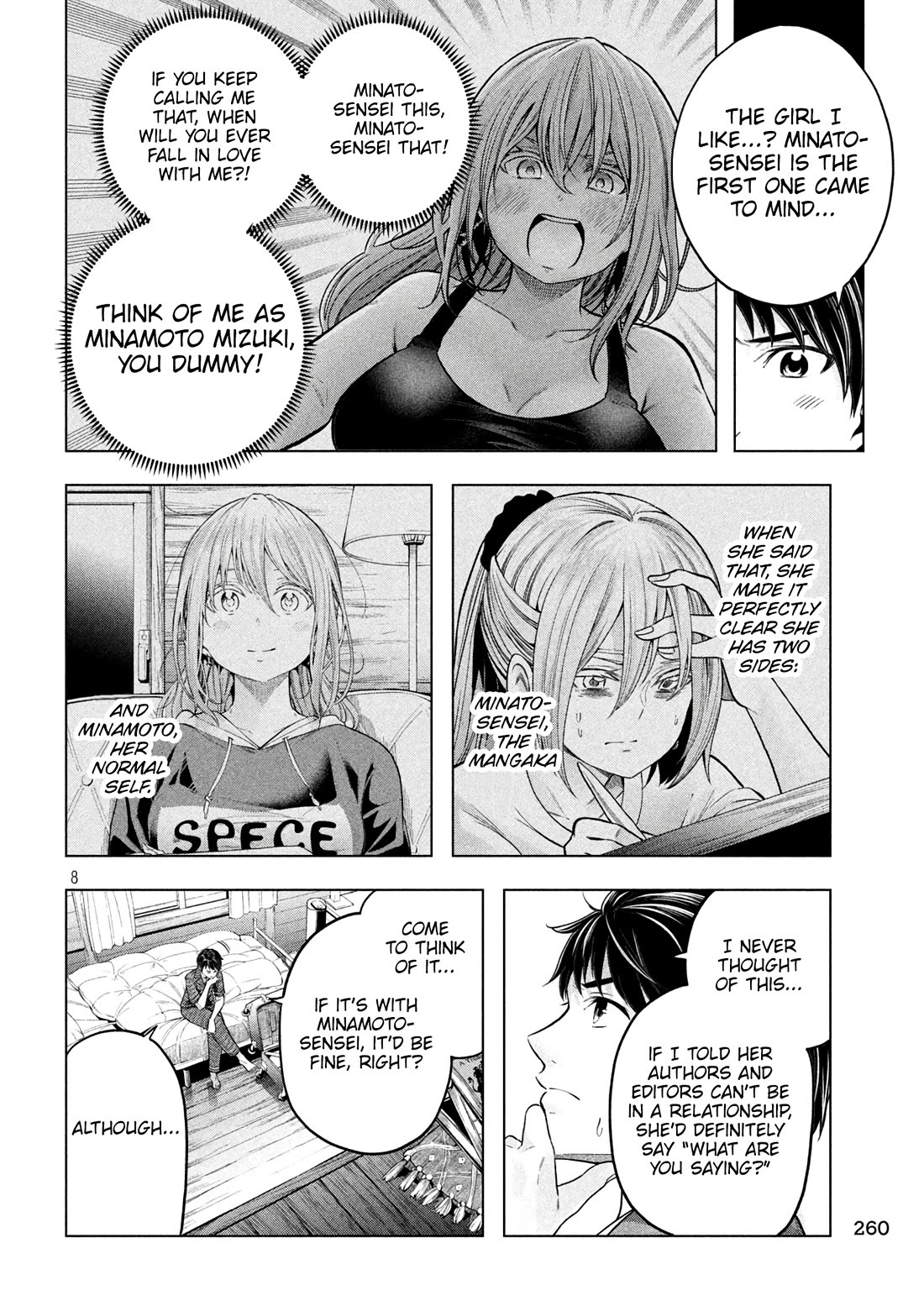 Why are you here Sensei!? Chapter 113 page 10 - Chapter 113: Not even a lever would BUDGE my feelings