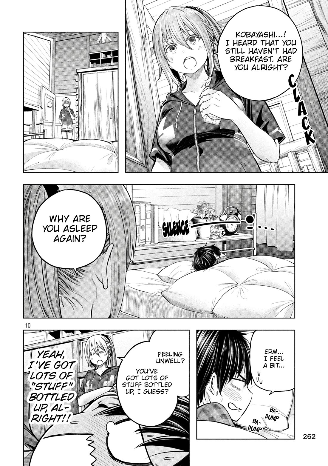 Why are you here Sensei!? Chapter 113 page 12 - Chapter 113: Not even a lever would BUDGE my feelings