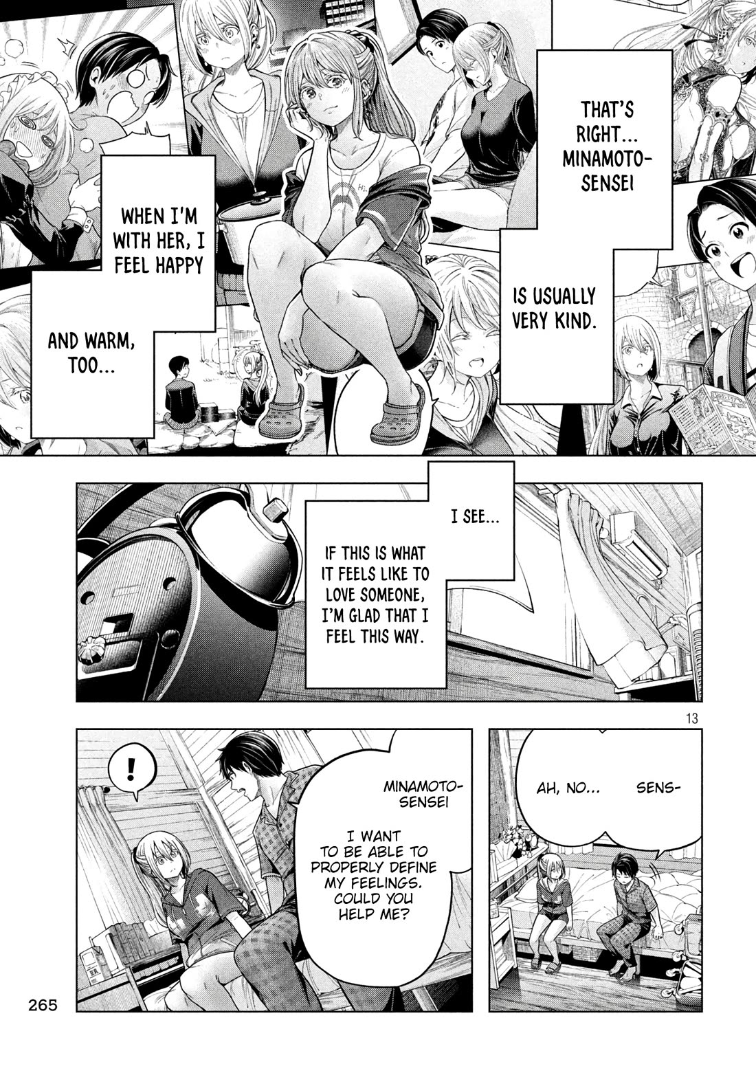 Why are you here Sensei!? Chapter 113 page 15 - Chapter 113: Not even a lever would BUDGE my feelings