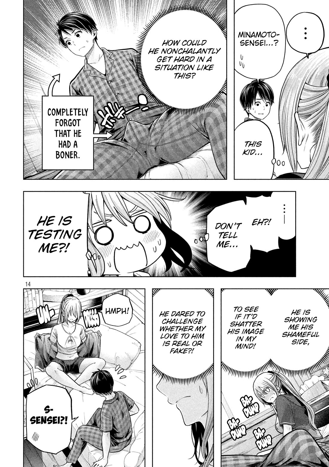 Why are you here Sensei!? Chapter 113 page 16 - Chapter 113: Not even a lever would BUDGE my feelings