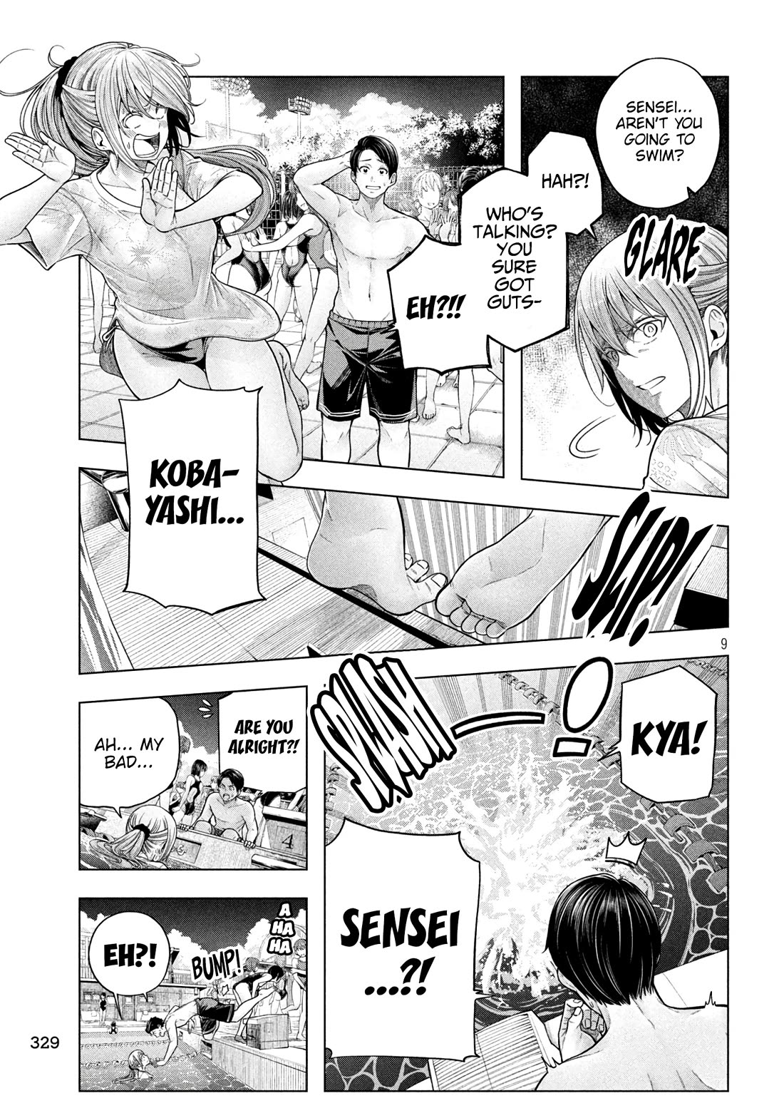 Why are you here Sensei!? Chapter 114 page 10 - Chapter 114: A KISS, for next time