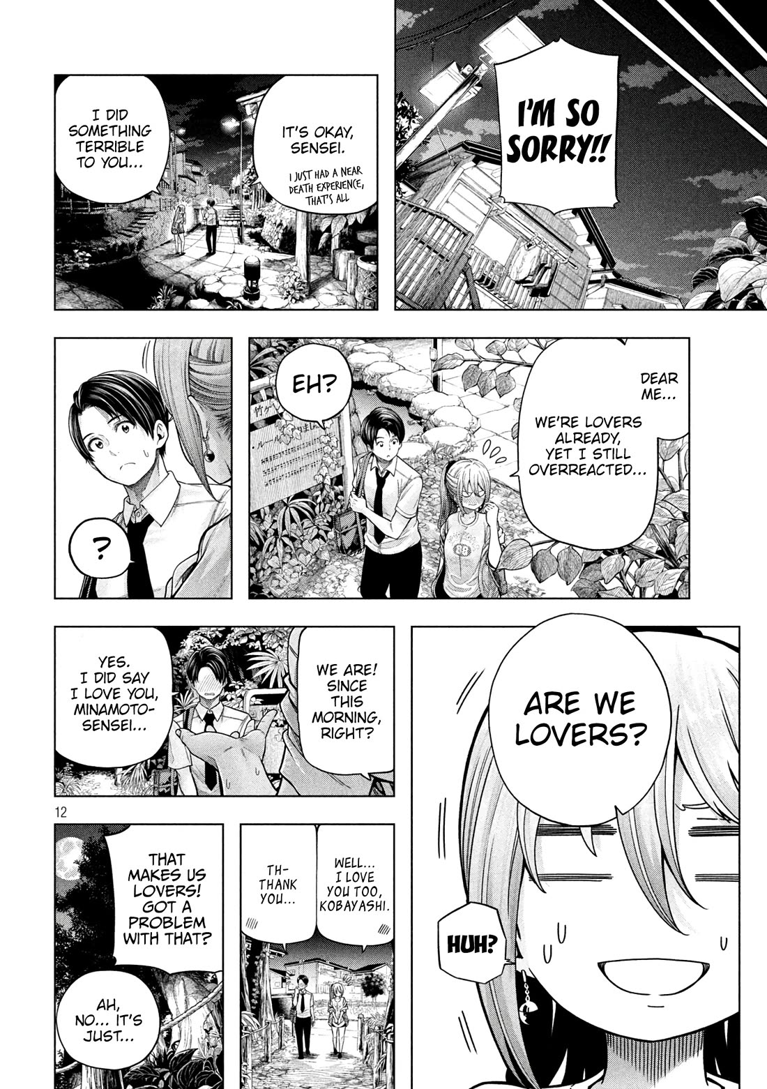 Why are you here Sensei!? Chapter 114 page 13 - Chapter 114: A KISS, for next time