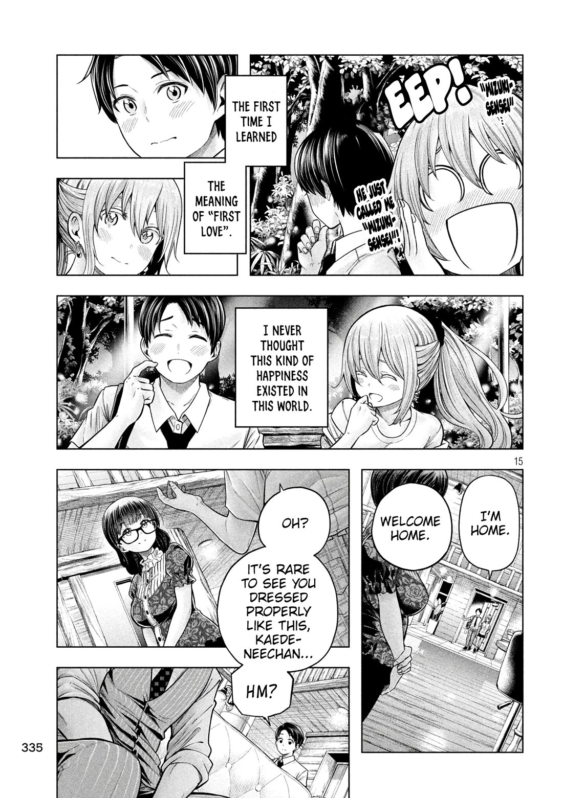 Why are you here Sensei!? Chapter 114 page 16 - Chapter 114: A KISS, for next time