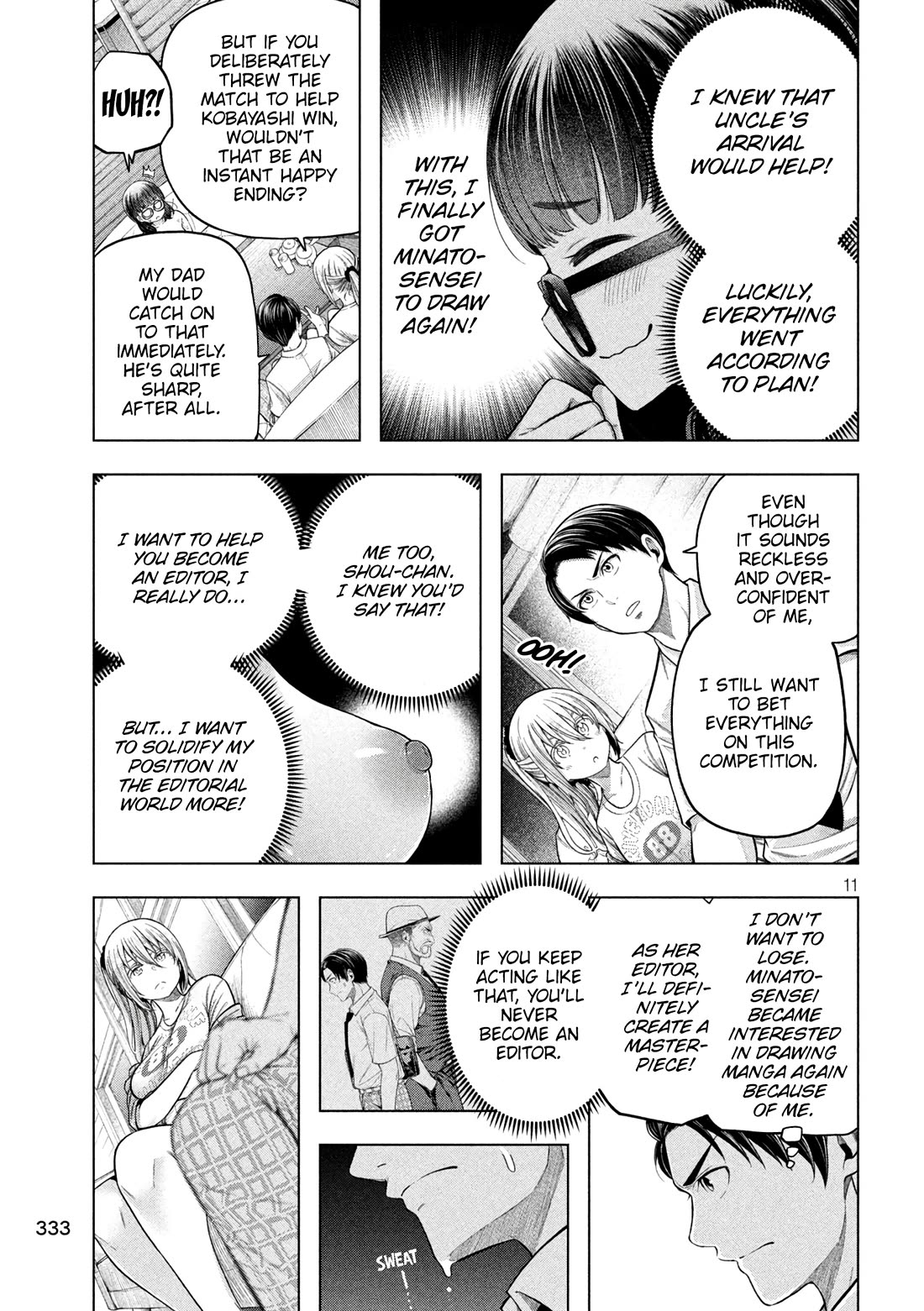 Why are you here Sensei!? Chapter 115 page 12 - Chapter 115: The CONDITION to win
