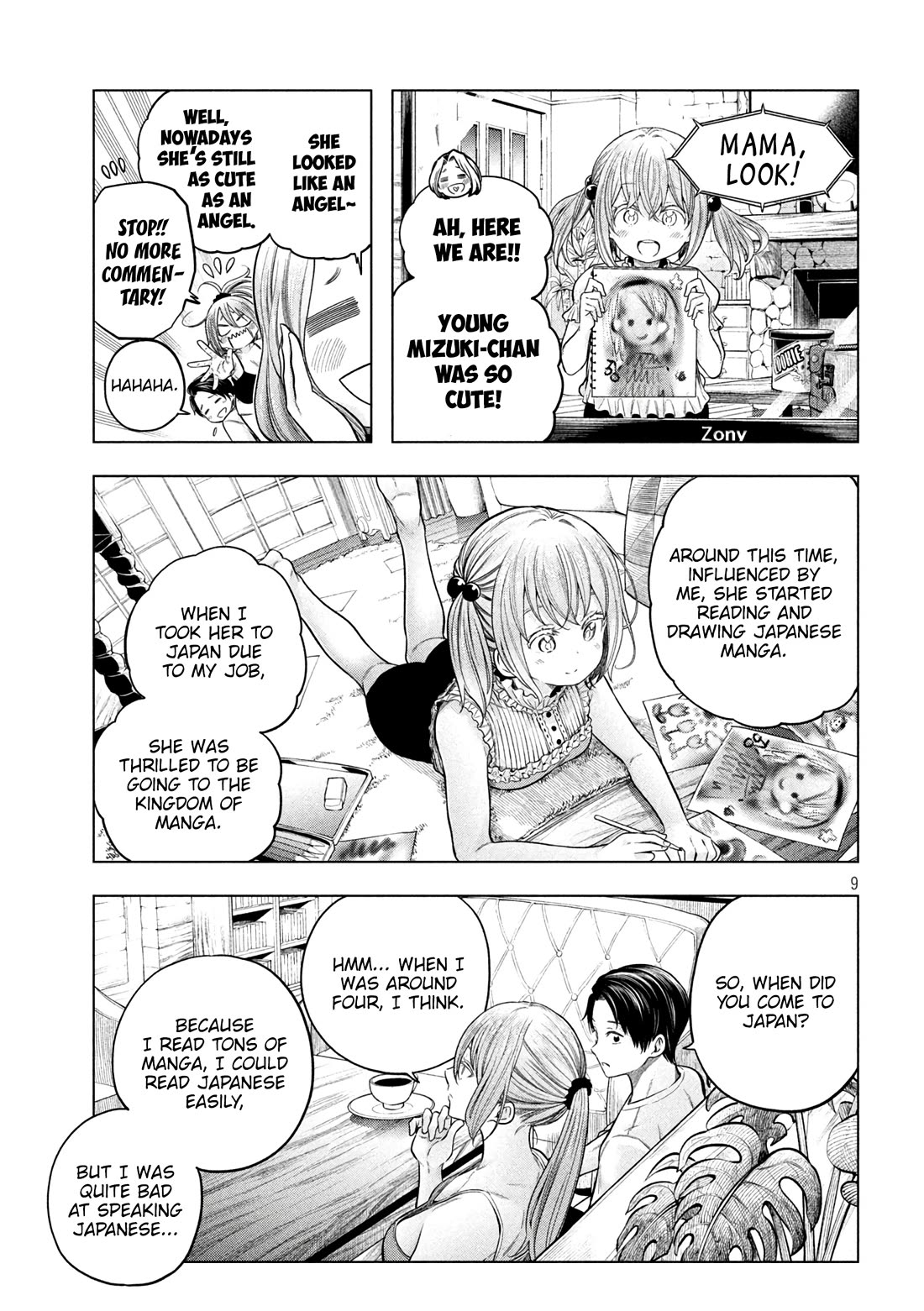 Why are you here Sensei!? Chapter 116 page 10 - Chapter 116: The first LIFE Lesson