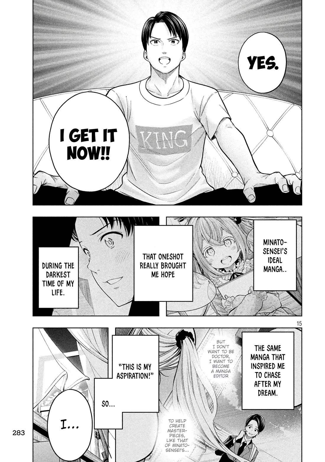 Why are you here Sensei!? Chapter 116 page 16 - Chapter 116: The first LIFE Lesson