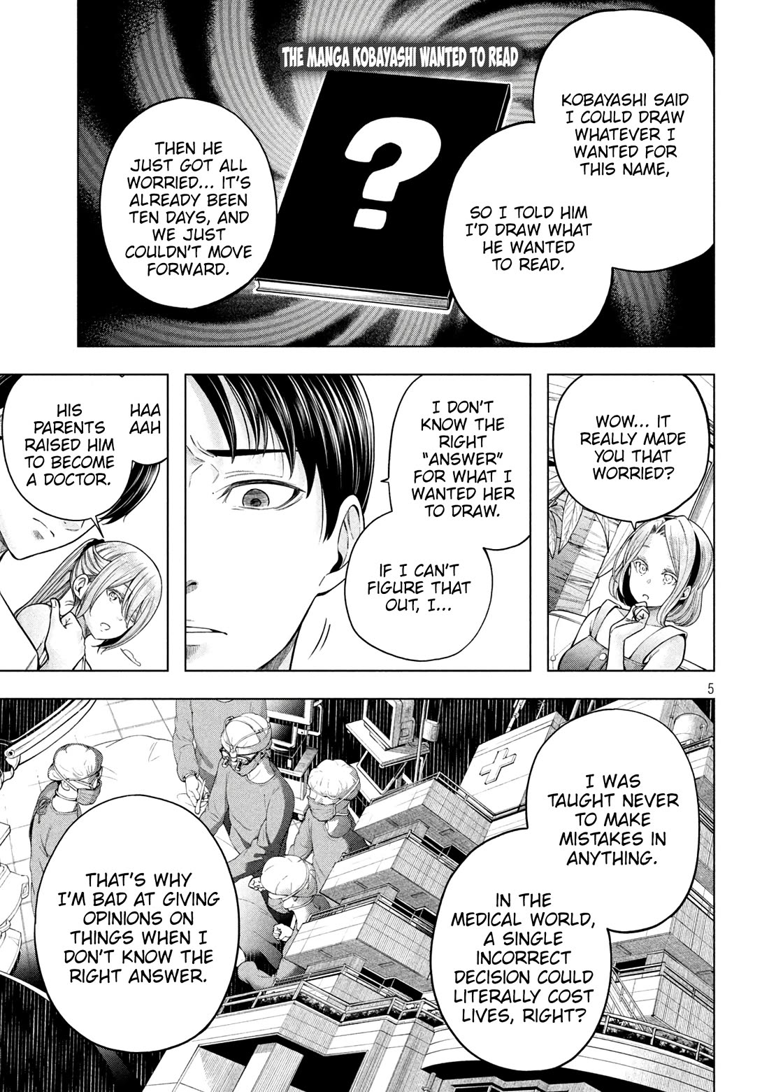 Why are you here Sensei!? Chapter 116 page 6 - Chapter 116: The first LIFE Lesson