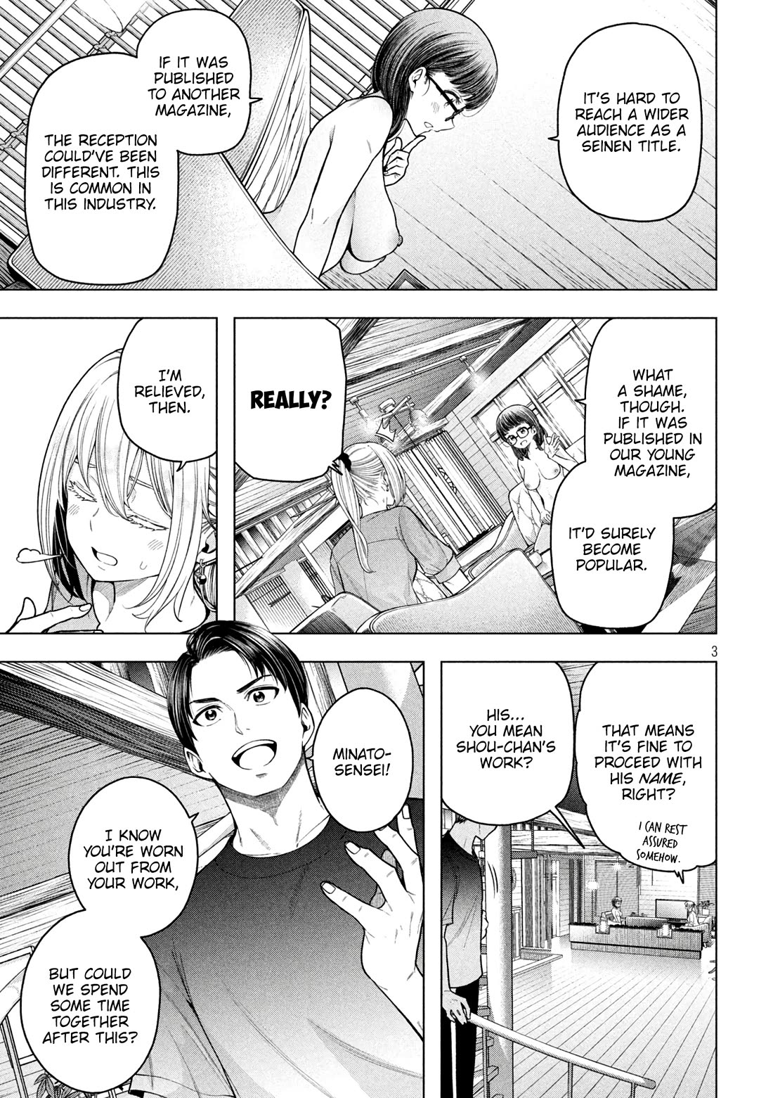 Why are you here Sensei!? Chapter 117 page 4 - Chapter 117: Excited to be MYSELF