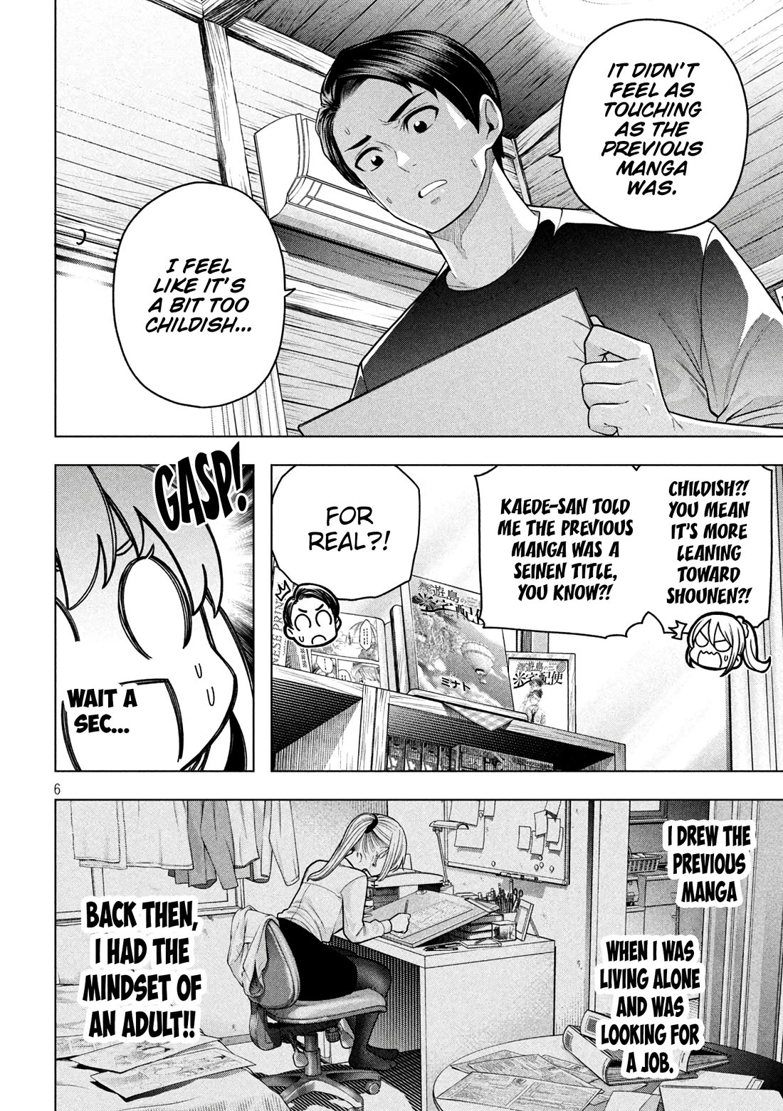 Why are you here Sensei!? Chapter 117 page 7 - Chapter 117: Excited to be MYSELF