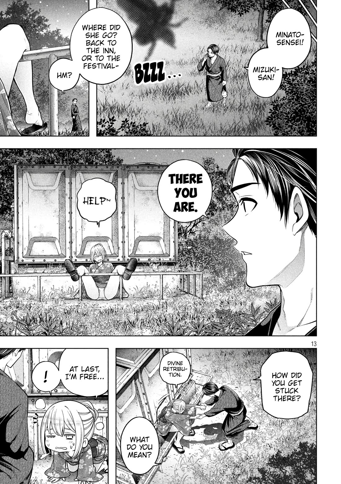 Why are you here Sensei!? Chapter 118 page 14 - Chapter 118: It's a bit sudden, but let's enjoy the FESTIVAL