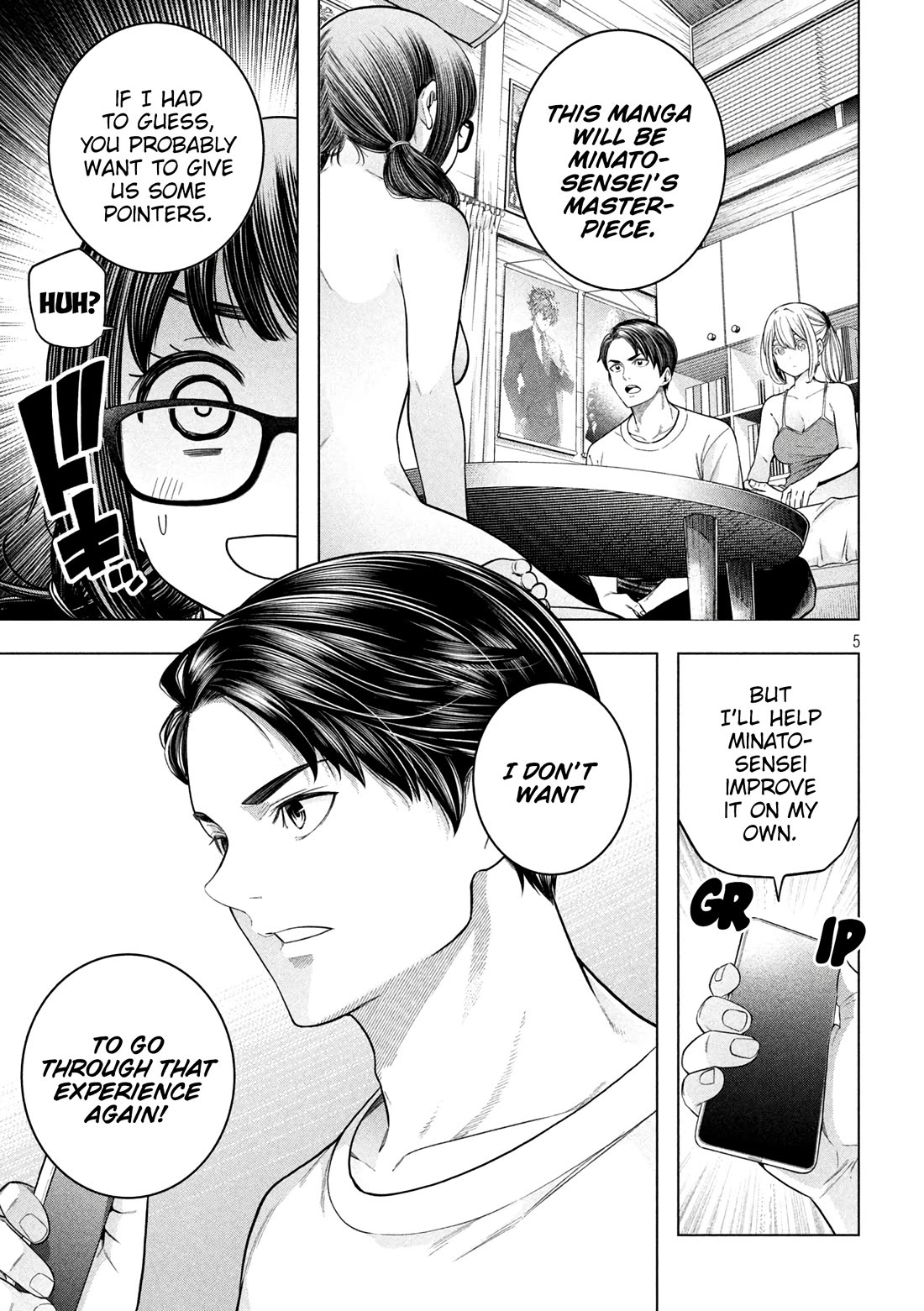 Why are you here Sensei!? Chapter 119 page 6 - Chapter 119: In the middle of THE ROOM