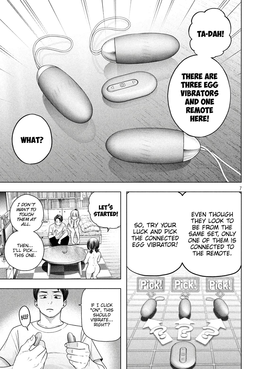 Why are you here Sensei!? Chapter 119 page 8 - Chapter 119: In the middle of THE ROOM