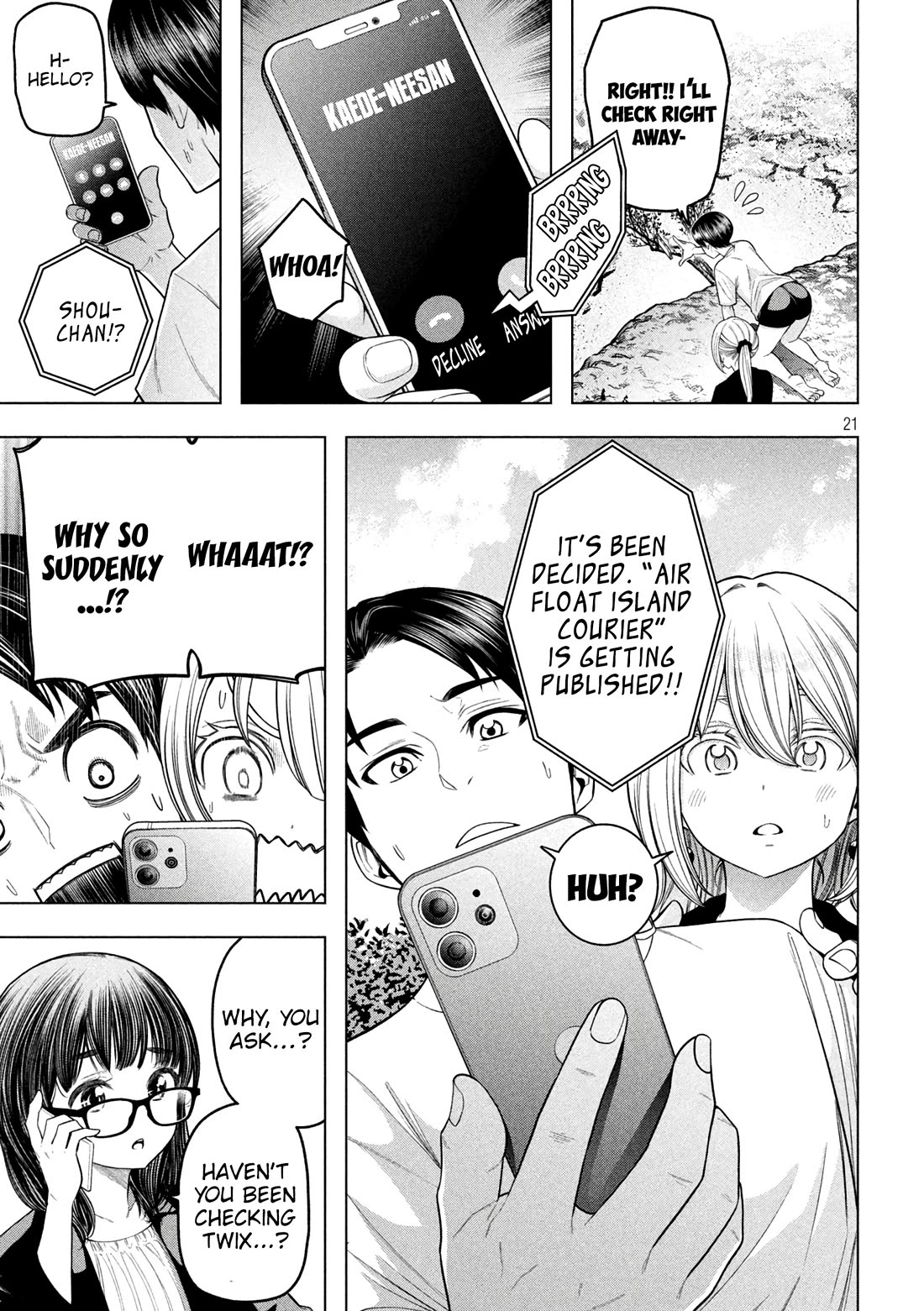 Why are you here Sensei!? Chapter 120 page 22 - Chapter 120: Life is full of UPS and DOWNS I think [END]
