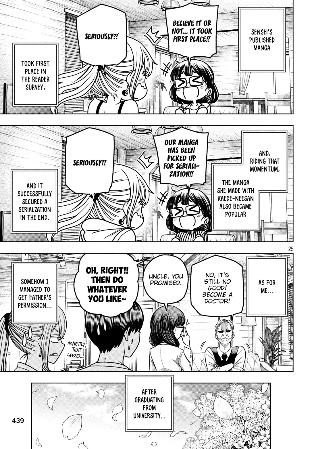 Why are you here Sensei!? Chapter 120 page 26 - Chapter 120: Life is full of UPS and DOWNS I think [END]