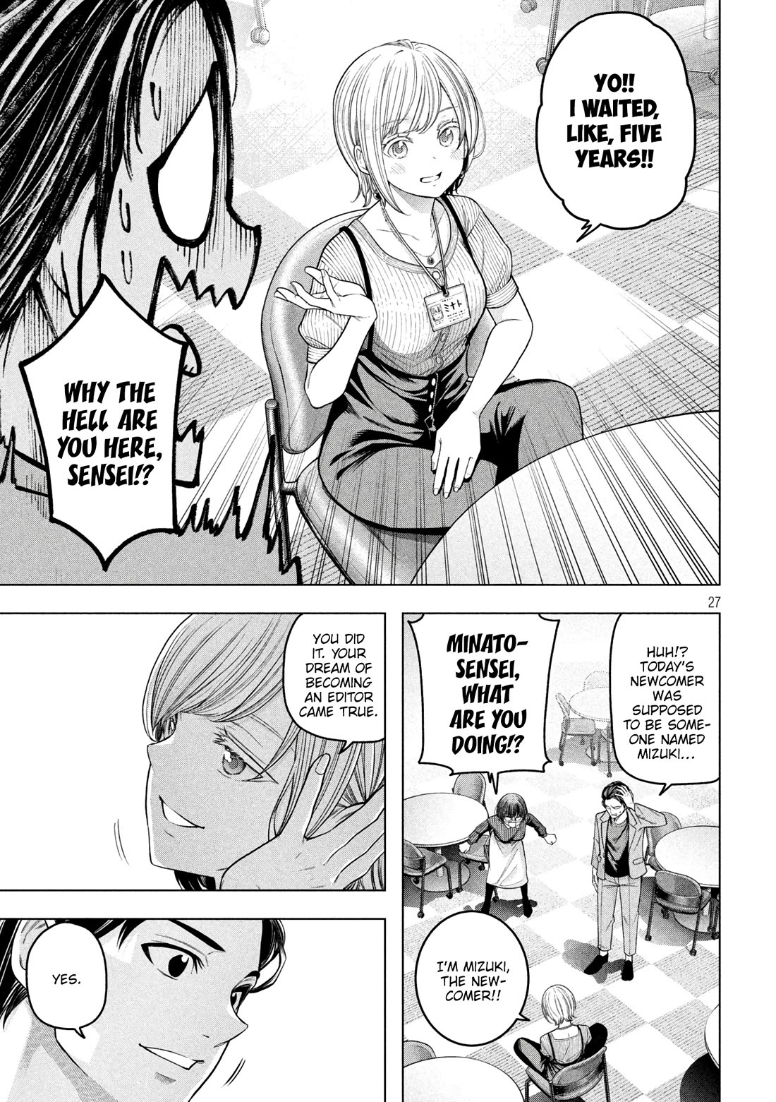 Why are you here Sensei!? Chapter 120 page 28 - Chapter 120: Life is full of UPS and DOWNS I think [END]