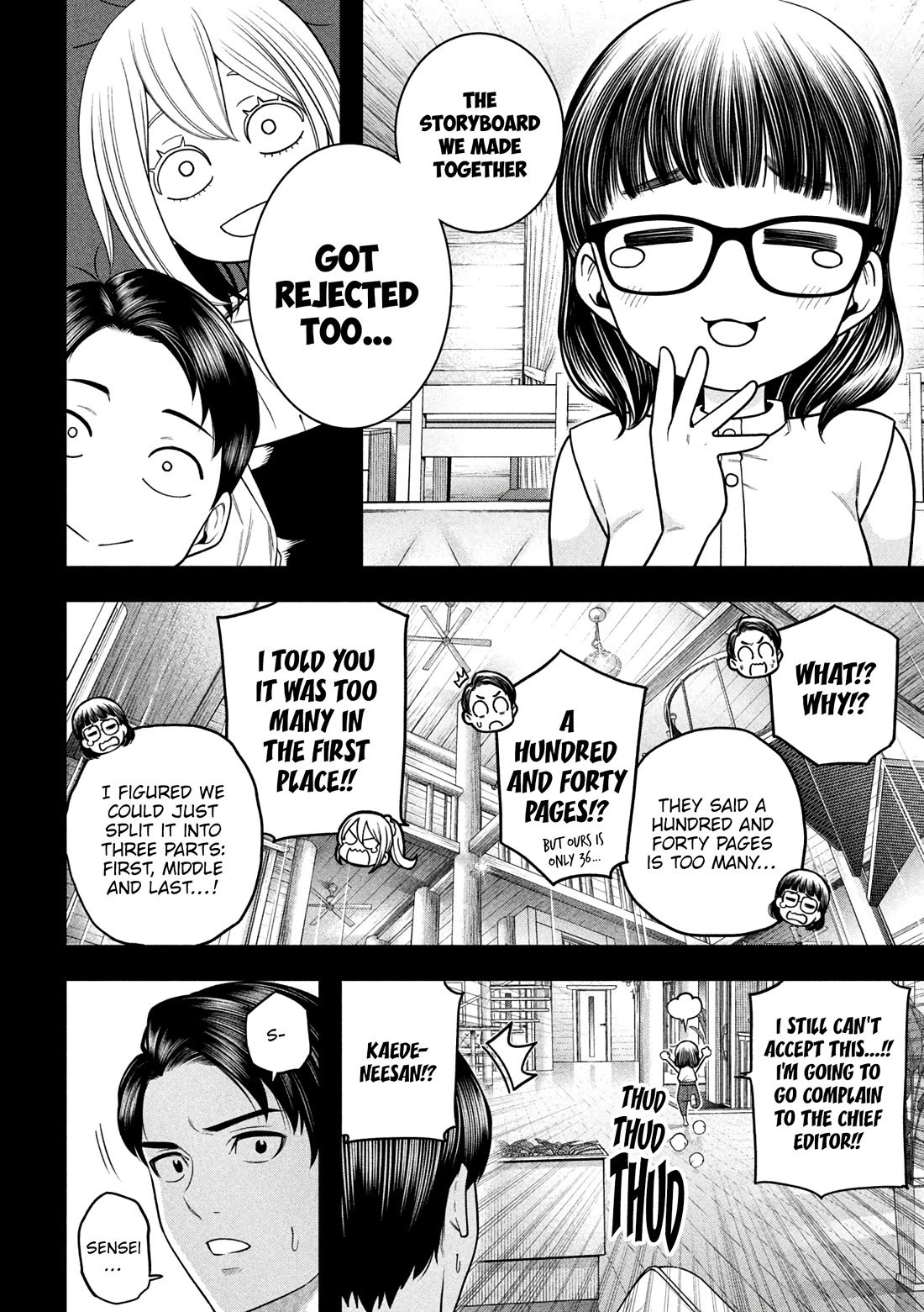 Why are you here Sensei!? Chapter 120 page 5 - Chapter 120: Life is full of UPS and DOWNS I think [END]
