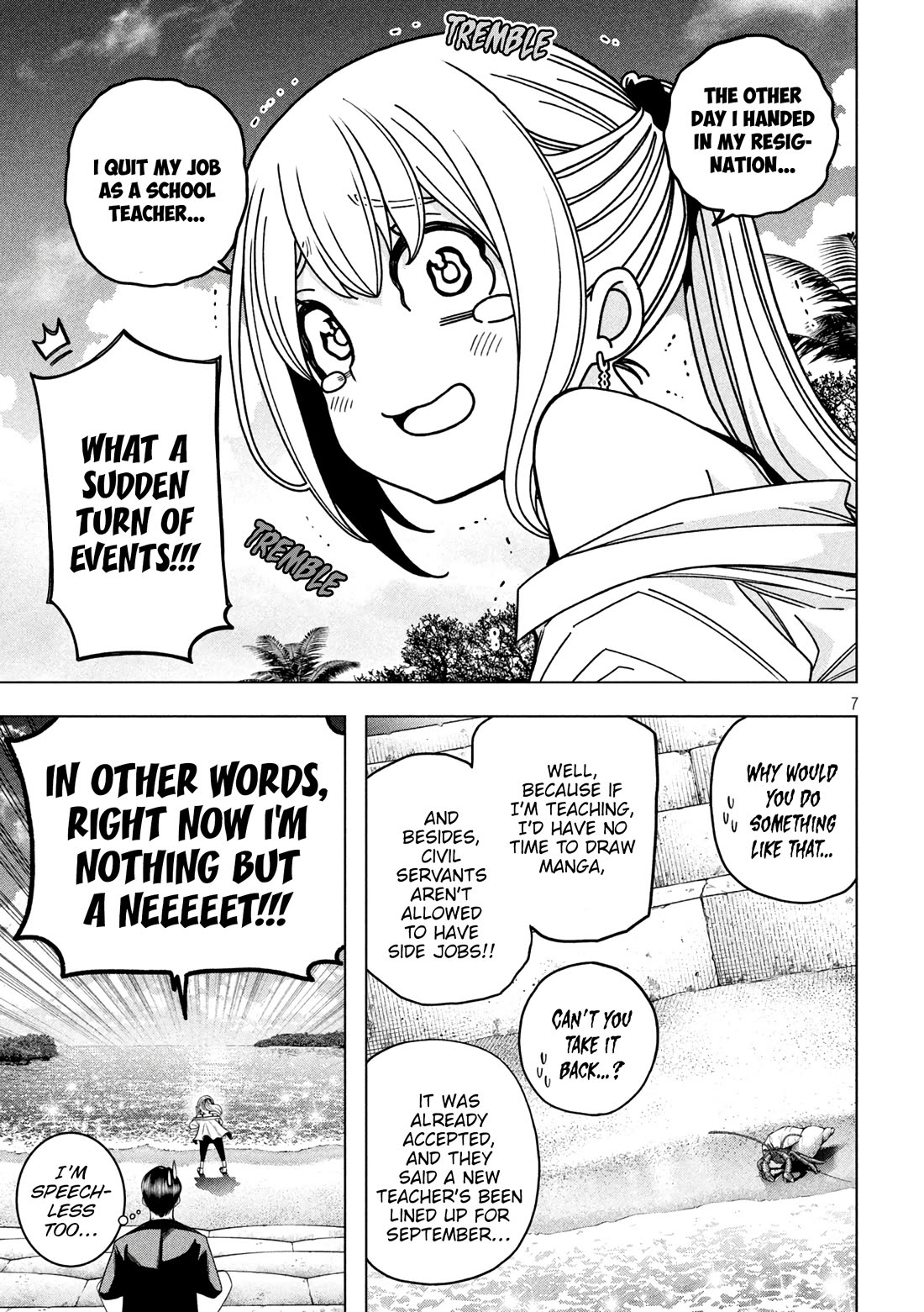 Why are you here Sensei!? Chapter 120 page 8 - Chapter 120: Life is full of UPS and DOWNS I think [END]