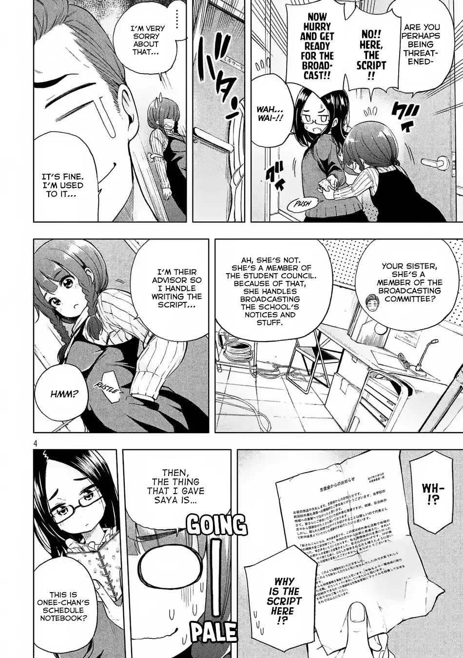 Why are you here Sensei!? Chapter 17 page 5 - Chapter 17: School-Wide Broadcast