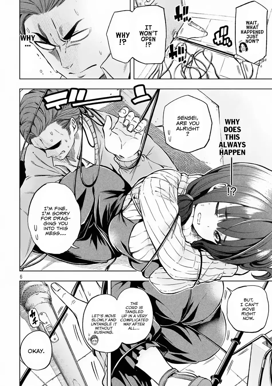 Why are you here Sensei!? Chapter 17 page 7 - Chapter 17: School-Wide Broadcast