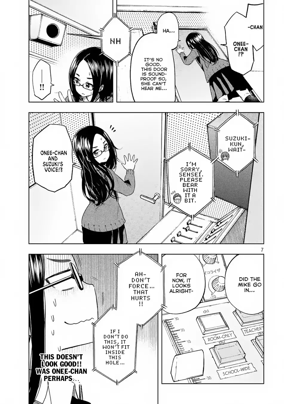 Why are you here Sensei!? Chapter 17 page 8 - Chapter 17: School-Wide Broadcast