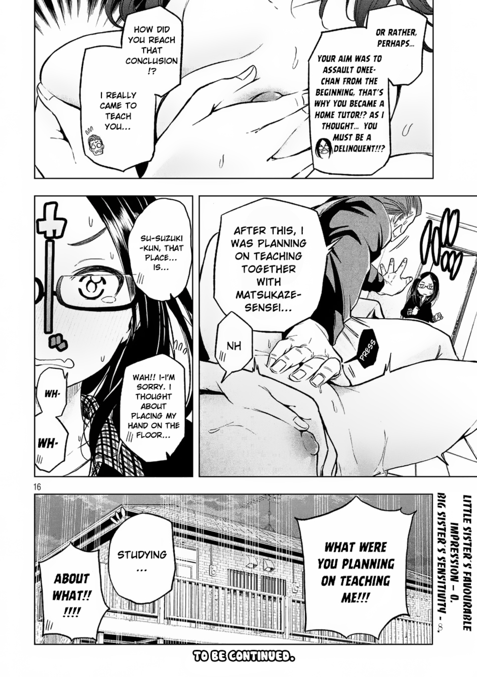 Why are you here Sensei!? Chapter 18 page 16 - Chapter 18: Lewd Saint Teacher