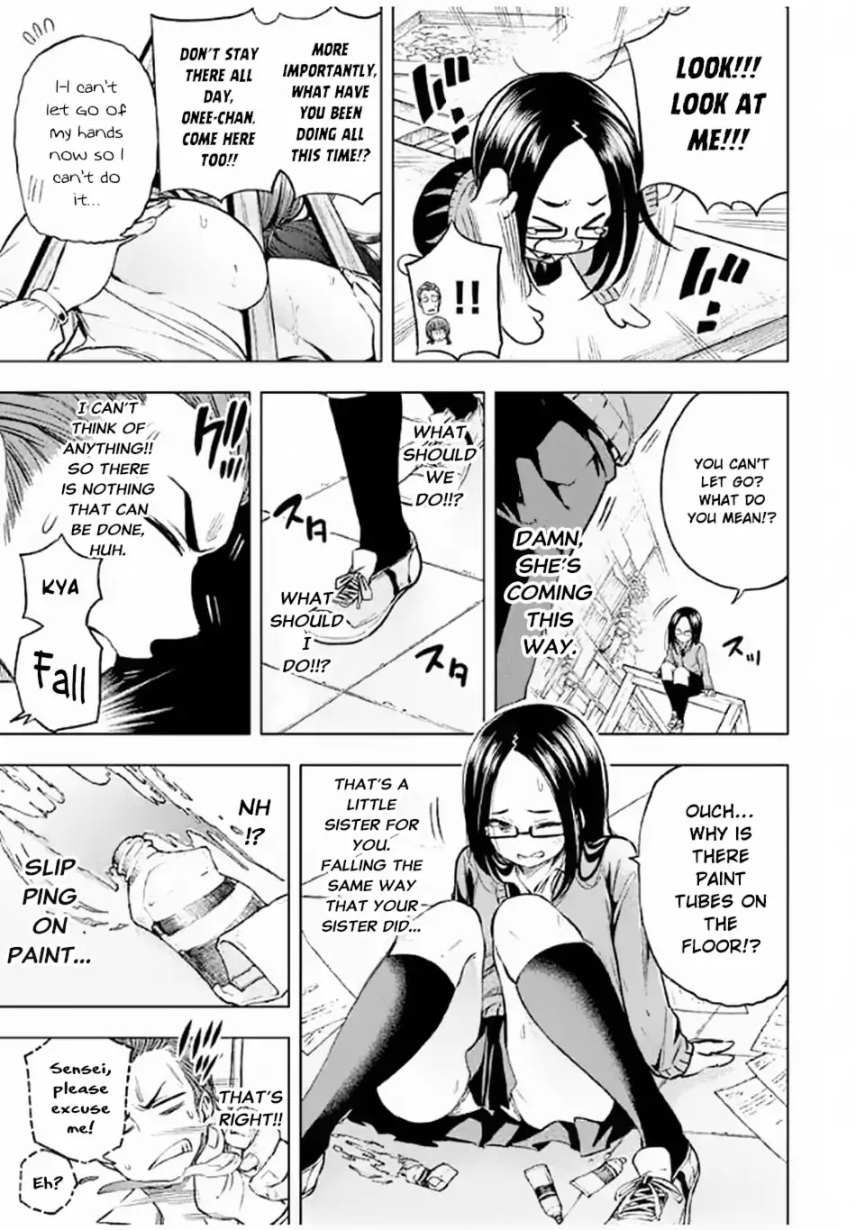 Why are you here Sensei!? Chapter 19 page 10 - Chapter 19: Period-Pincer Boobs