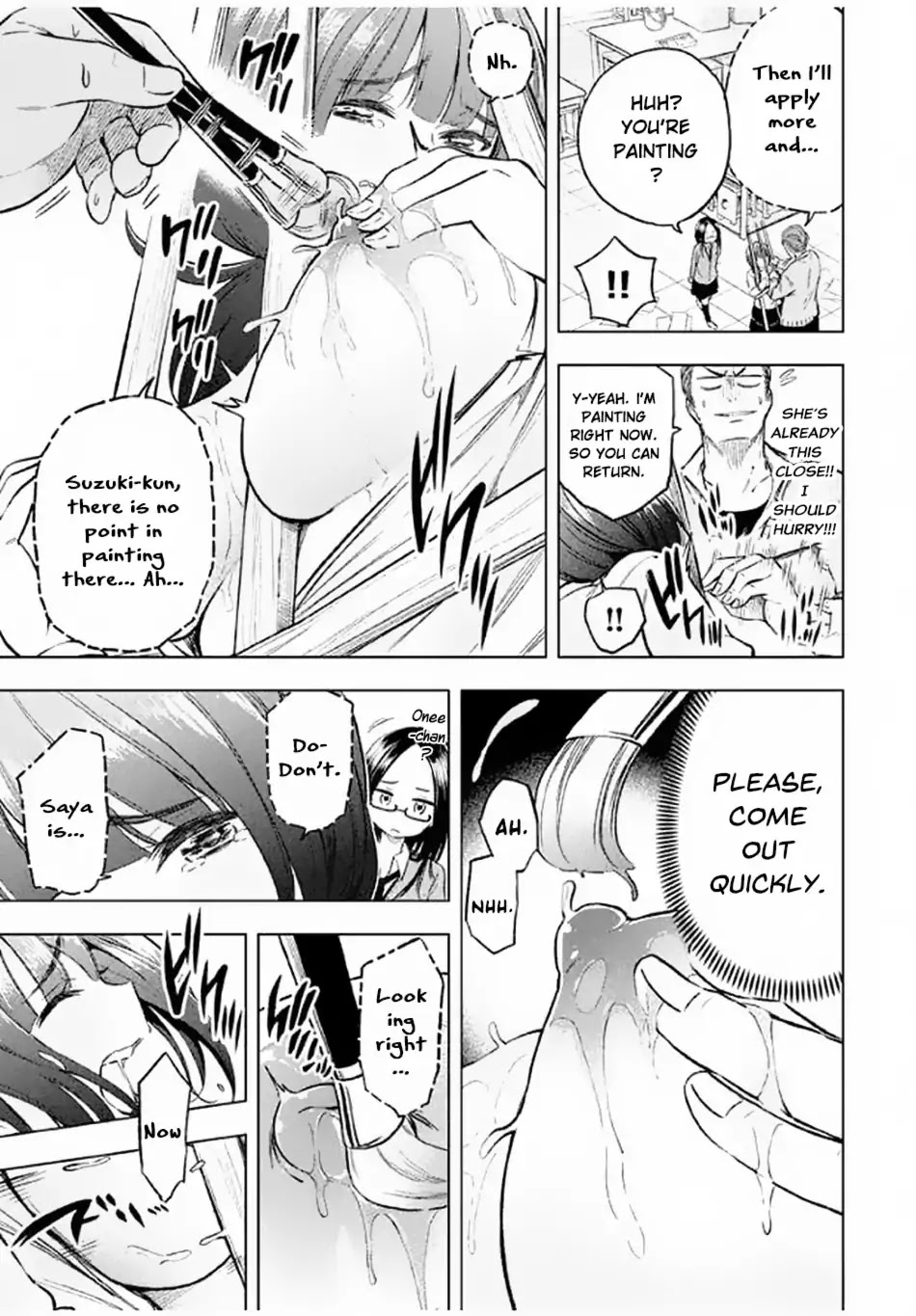 Why are you here Sensei!? Chapter 19 page 12 - Chapter 19: Period-Pincer Boobs