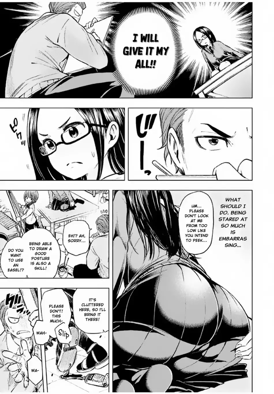 Why are you here Sensei!? Chapter 19 page 6 - Chapter 19: Period-Pincer Boobs