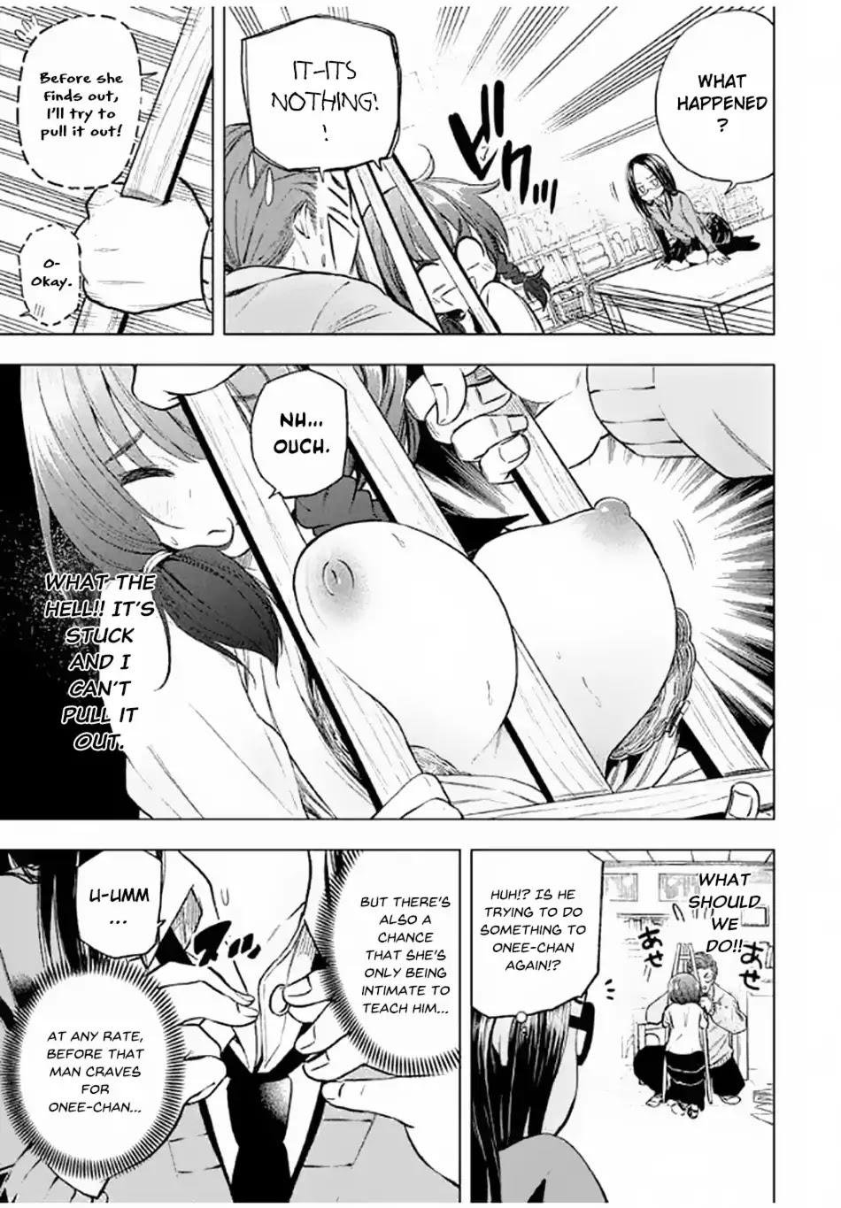 Why are you here Sensei!? Chapter 19 page 8 - Chapter 19: Period-Pincer Boobs
