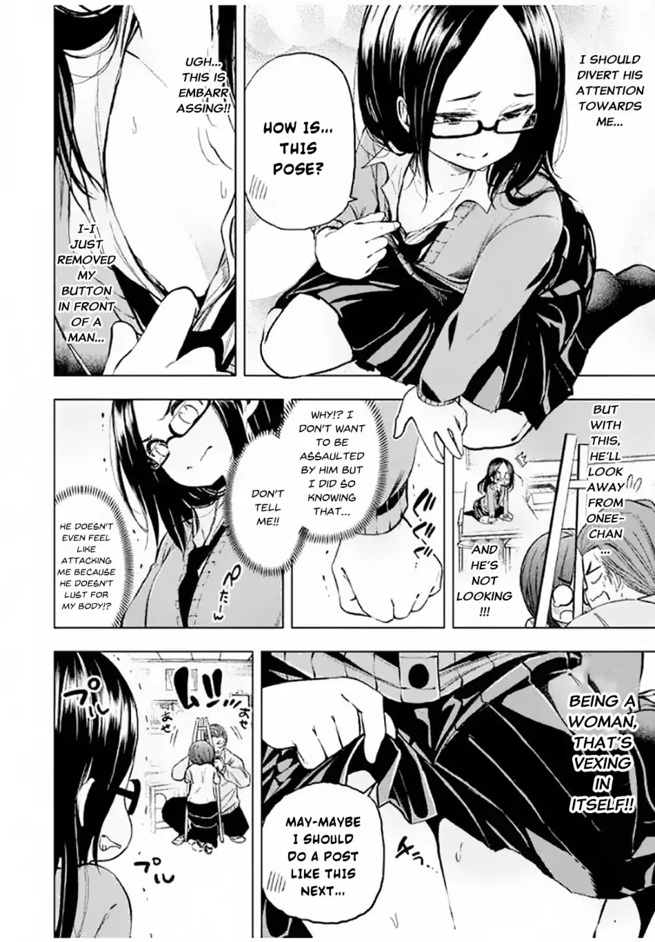 Why are you here Sensei!? Chapter 19 page 9 - Chapter 19: Period-Pincer Boobs