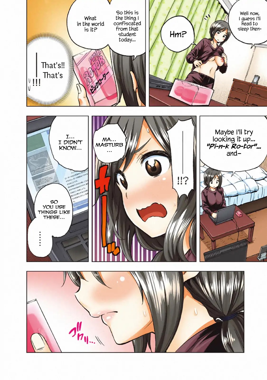 Why are you here Sensei!? Chapter 20.1 page 7 - Chapter 20.1