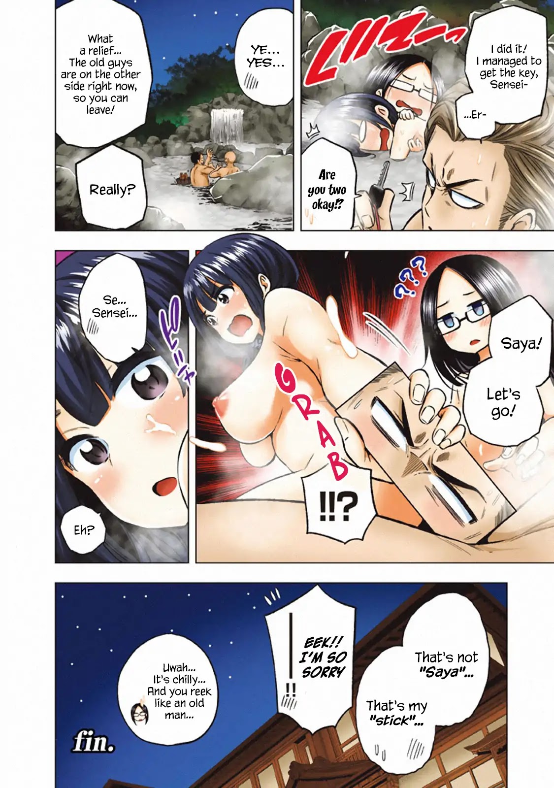 Why are you here Sensei!? Chapter 20.2 page 10 - Chapter 20.2