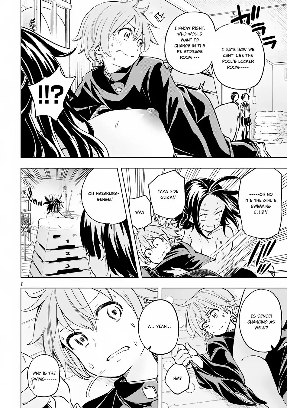 Why are you here Sensei!? Chapter 22 page 9 - Chapter 22