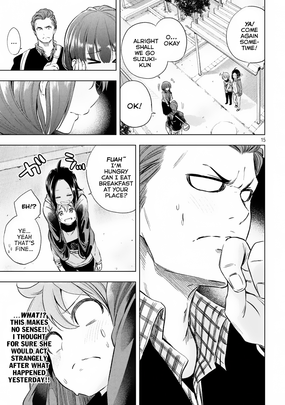 Why are you here Sensei!? Chapter 24 page 15 - Chapter 24: kissing-link