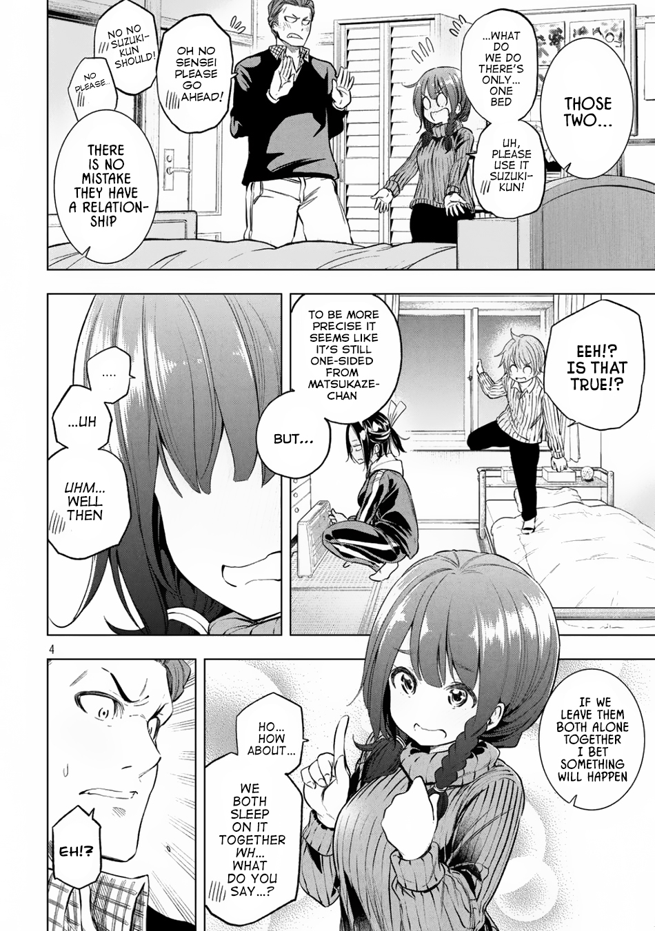 Why are you here Sensei!? Chapter 24 page 5 - Chapter 24: kissing-link