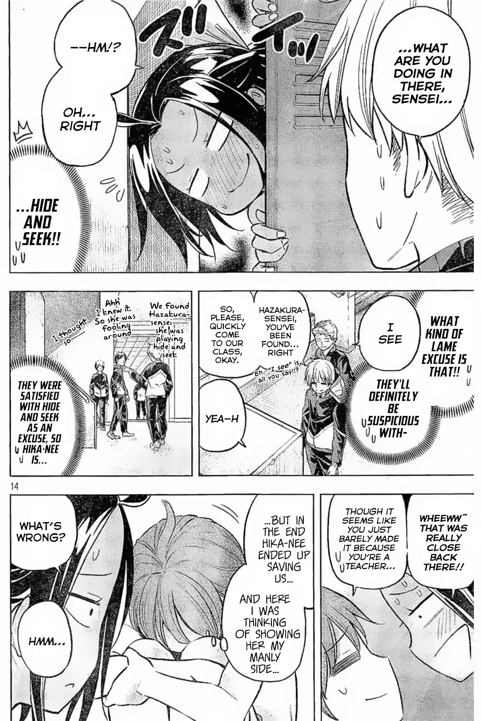 Why are you here Sensei!? Chapter 26 page 14 - Chapter 26